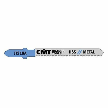 CMT ORANGE TOOLS JIG SAW BLADES METAL/FINE CURVE, 5 Pack, 5PK JT218A-5